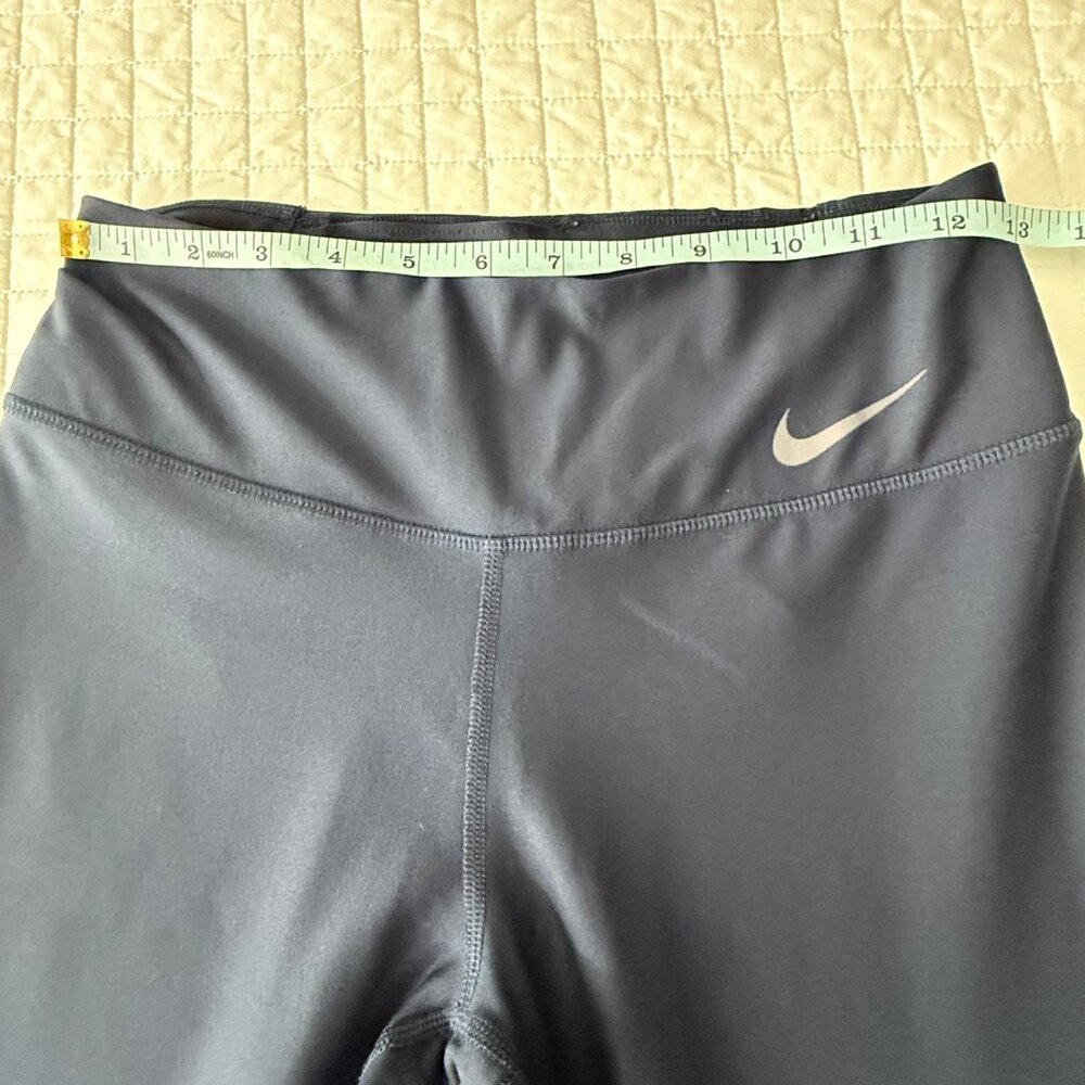 Nike Dri-Fit Womens Leggings S Blue/Gray Polyester & Spandex Stretch Activewear - Picture 9 of 11